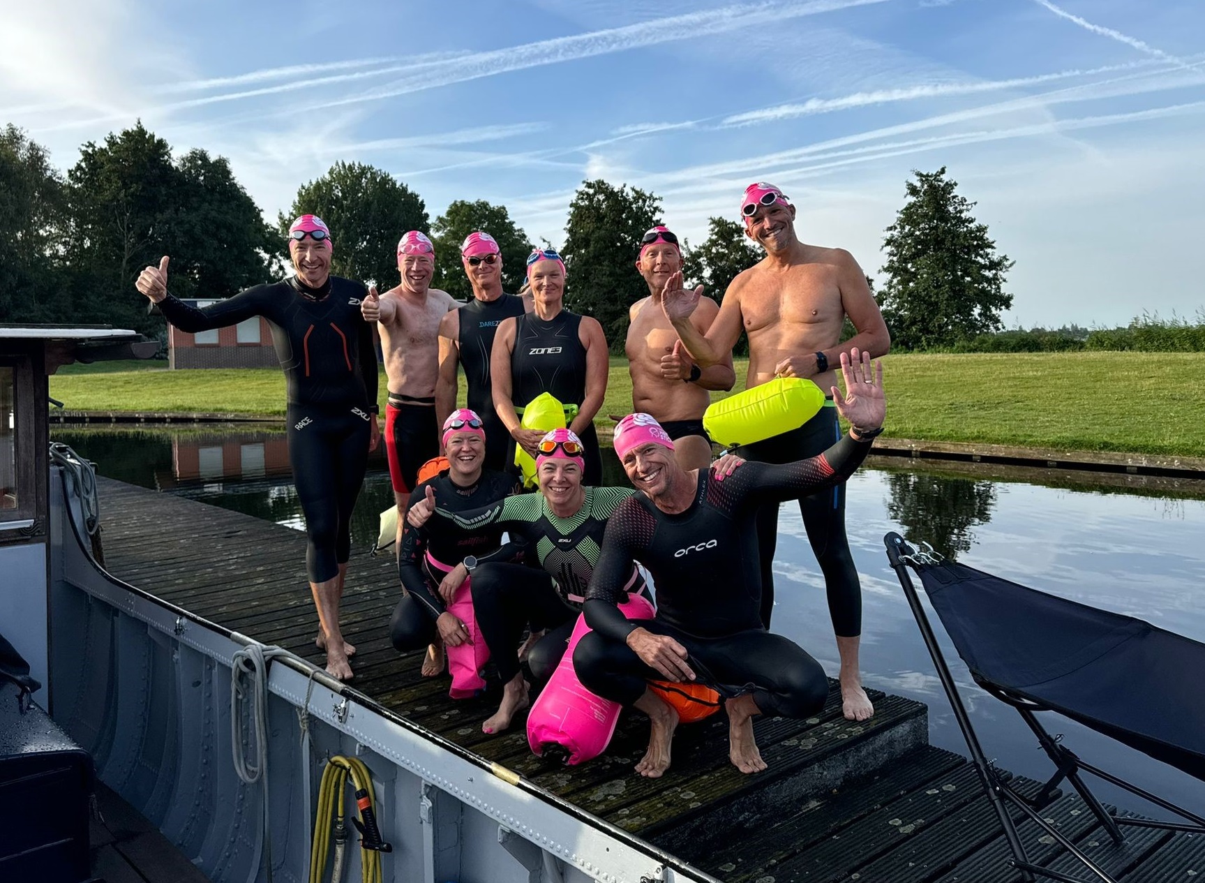 Het IJsselmeer overzwemmen voor de Hersenstichting