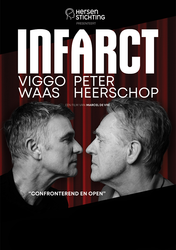 Infarct filmposter - Hoofdrol Filmfestival Hersenstichting